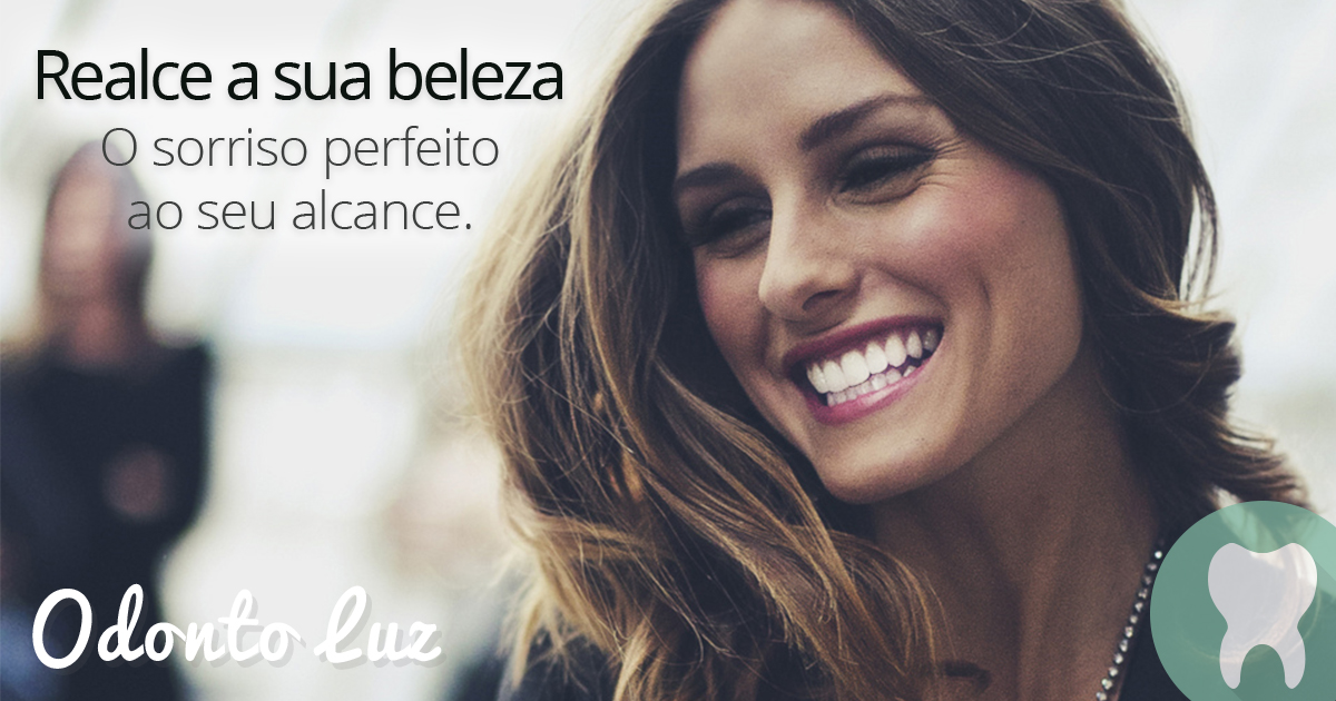 Realce sua beleza, invista em seu sorriso.